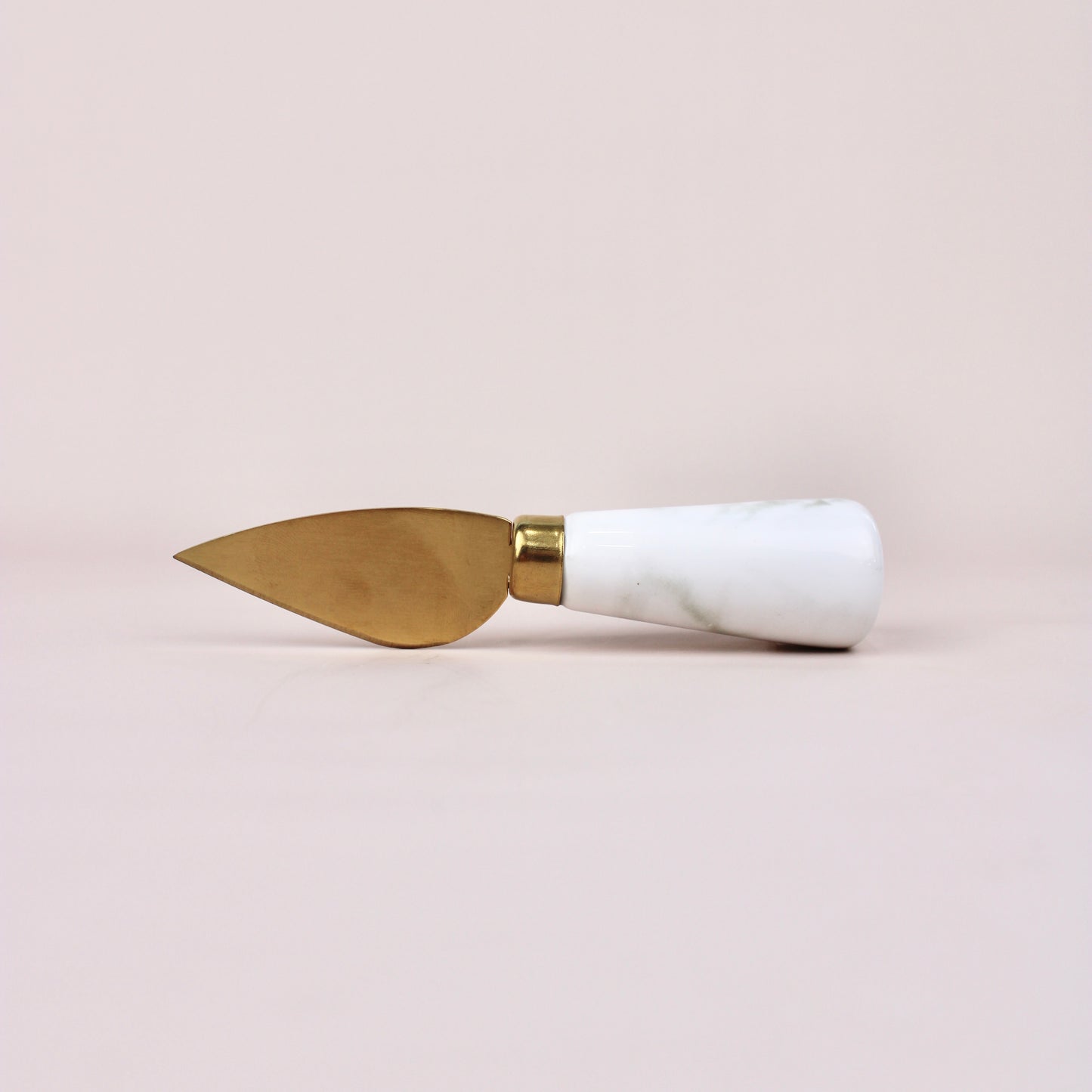 Marble & Gold Pointed Cheese Knife
