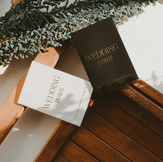 Wedding Vows Booklet Set