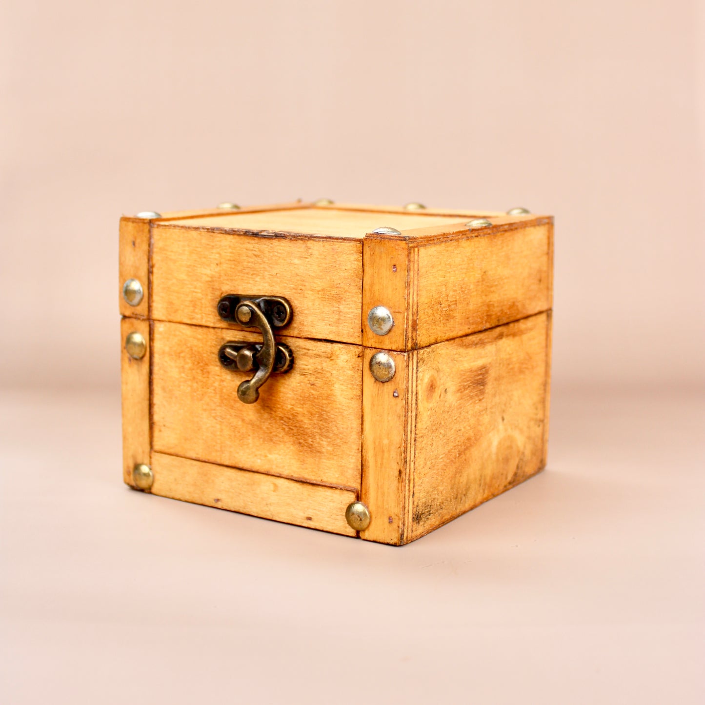 Decorative Wood Trinket Box