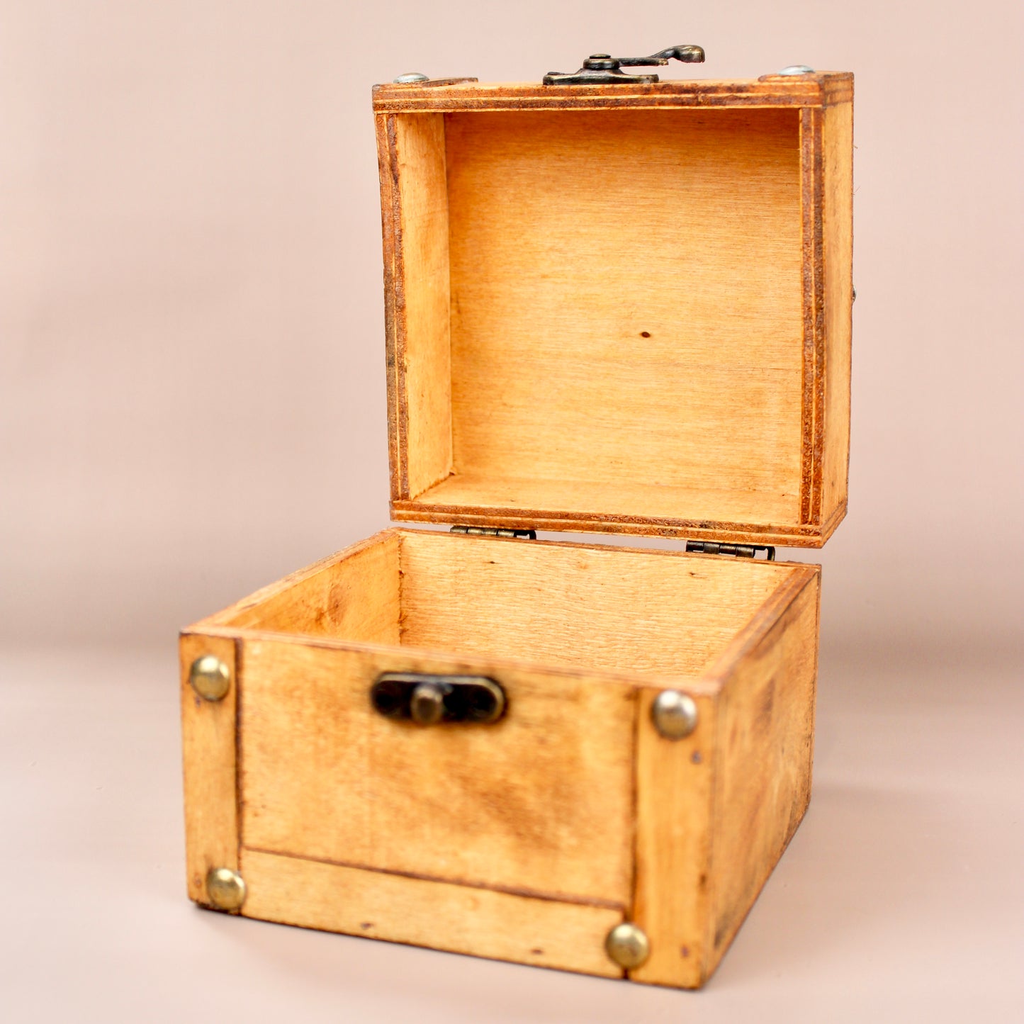 Decorative Wood Trinket Box