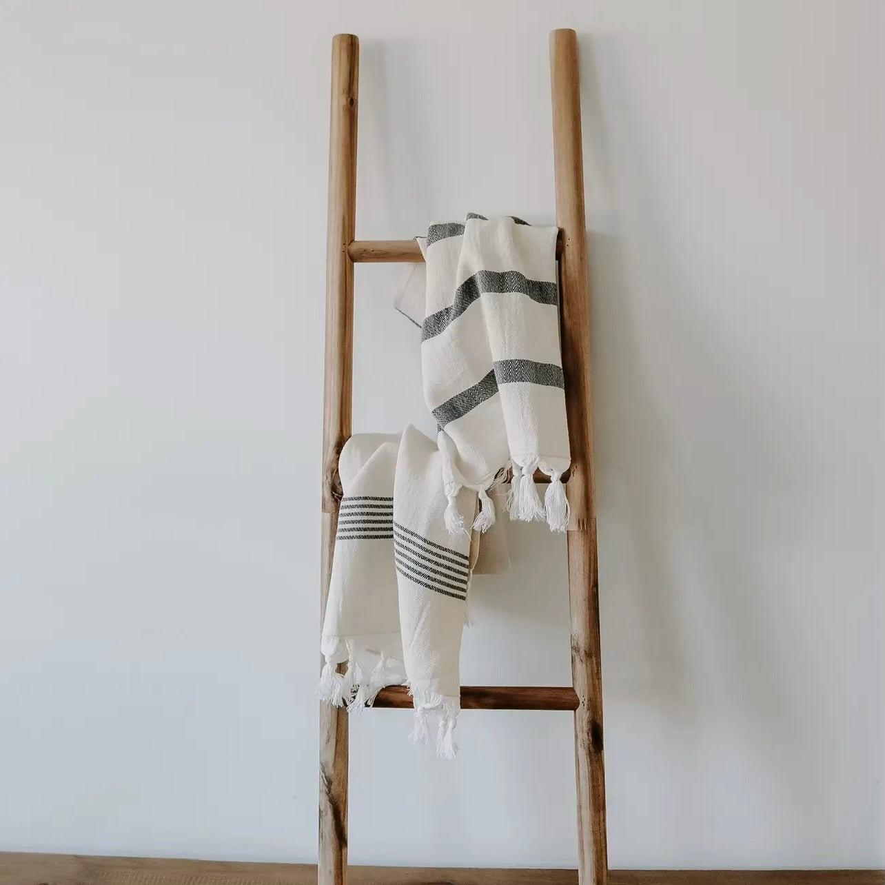 Turkish Cotton Hand Towel | Multi Stripe