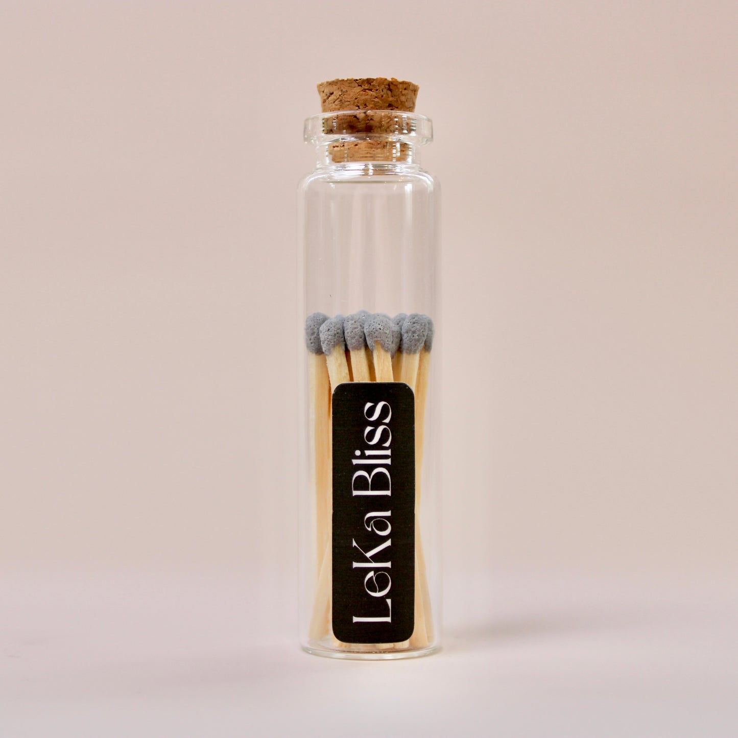 Small Apothecary Bottle Match Set | Multiple Color Options