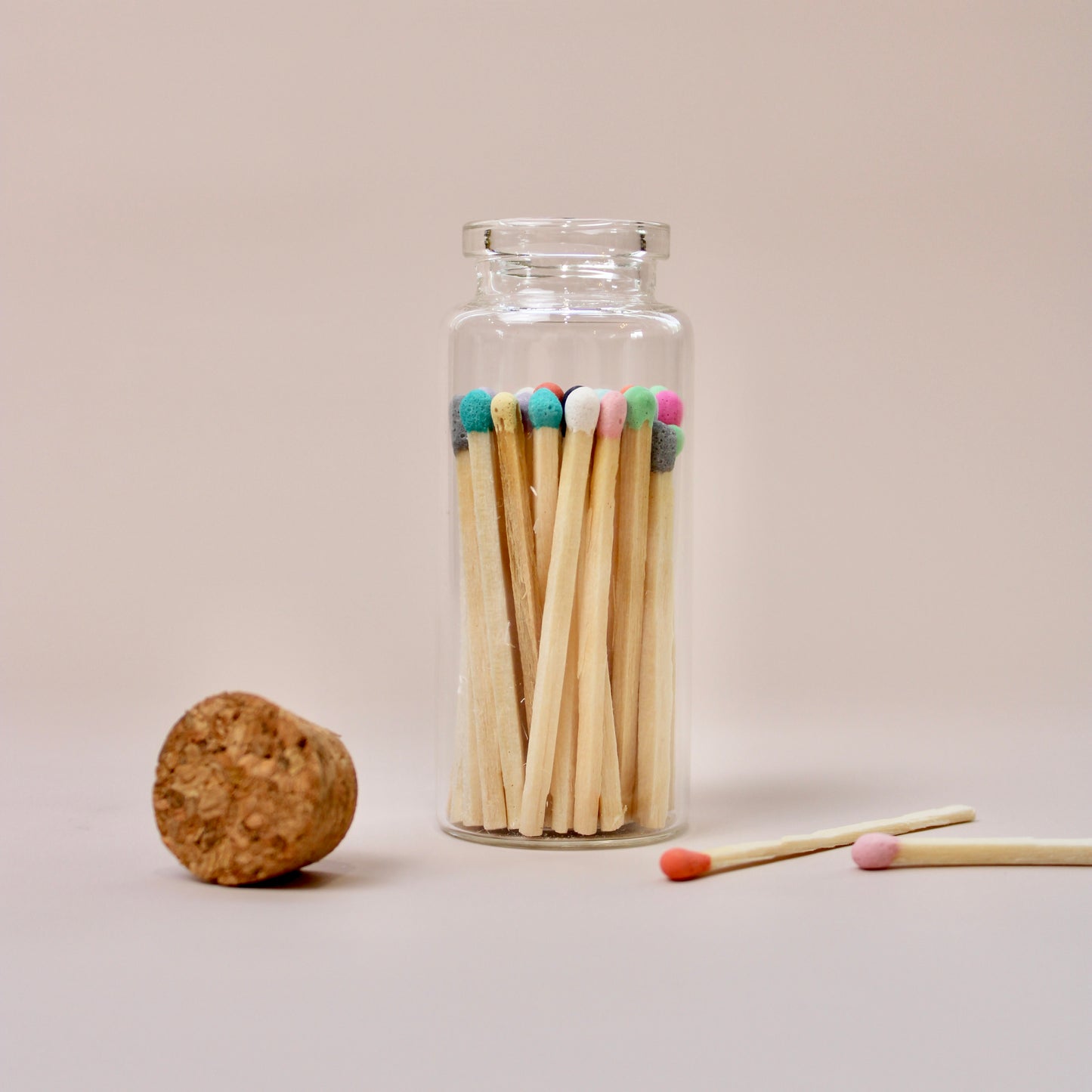 Medium Apothecary Bottle Match Set | Multiple Color Options