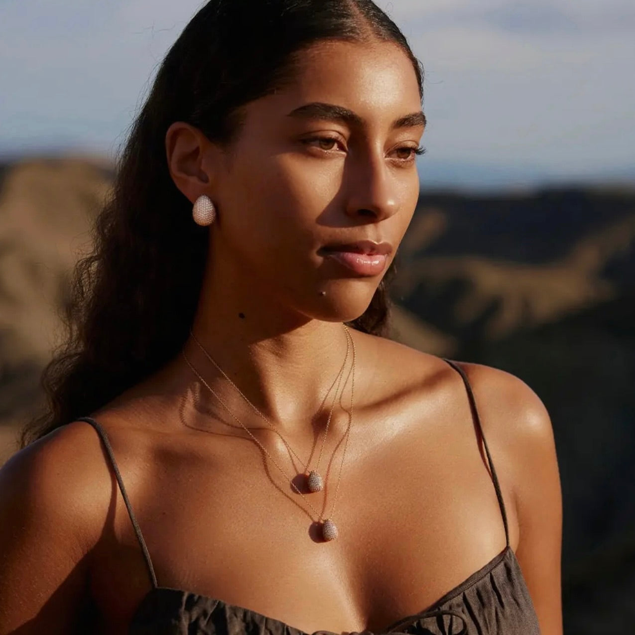 Périsa Pavé Necklace