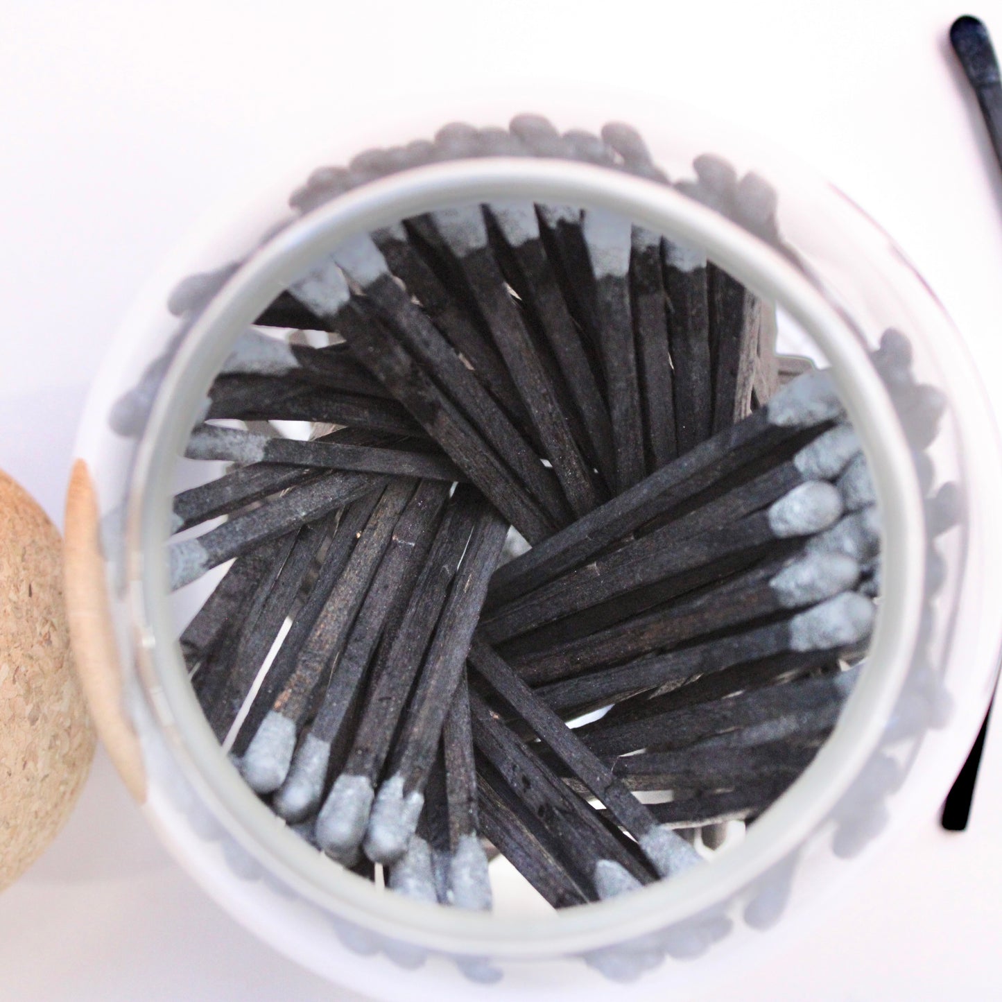 Large Glass Match Set | Multiple Color Options