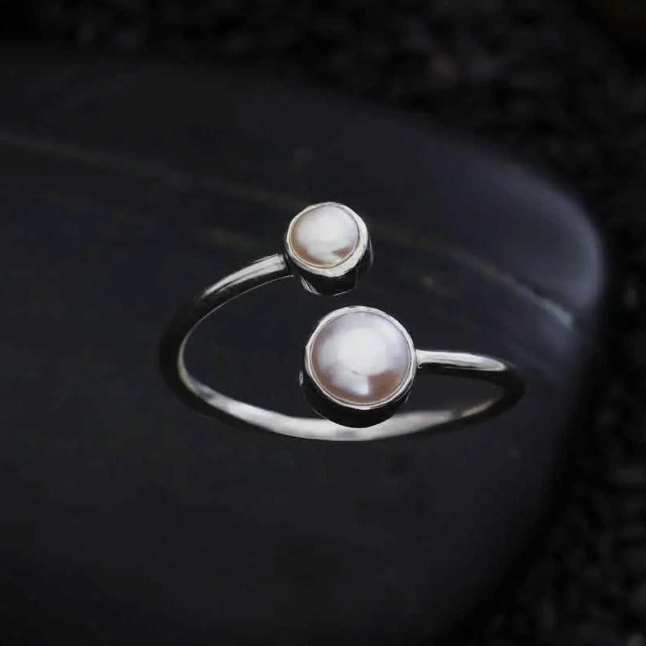 Wrap Around Pearl Ring