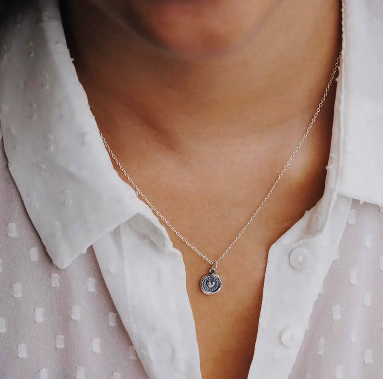 Seal Heart Necklace