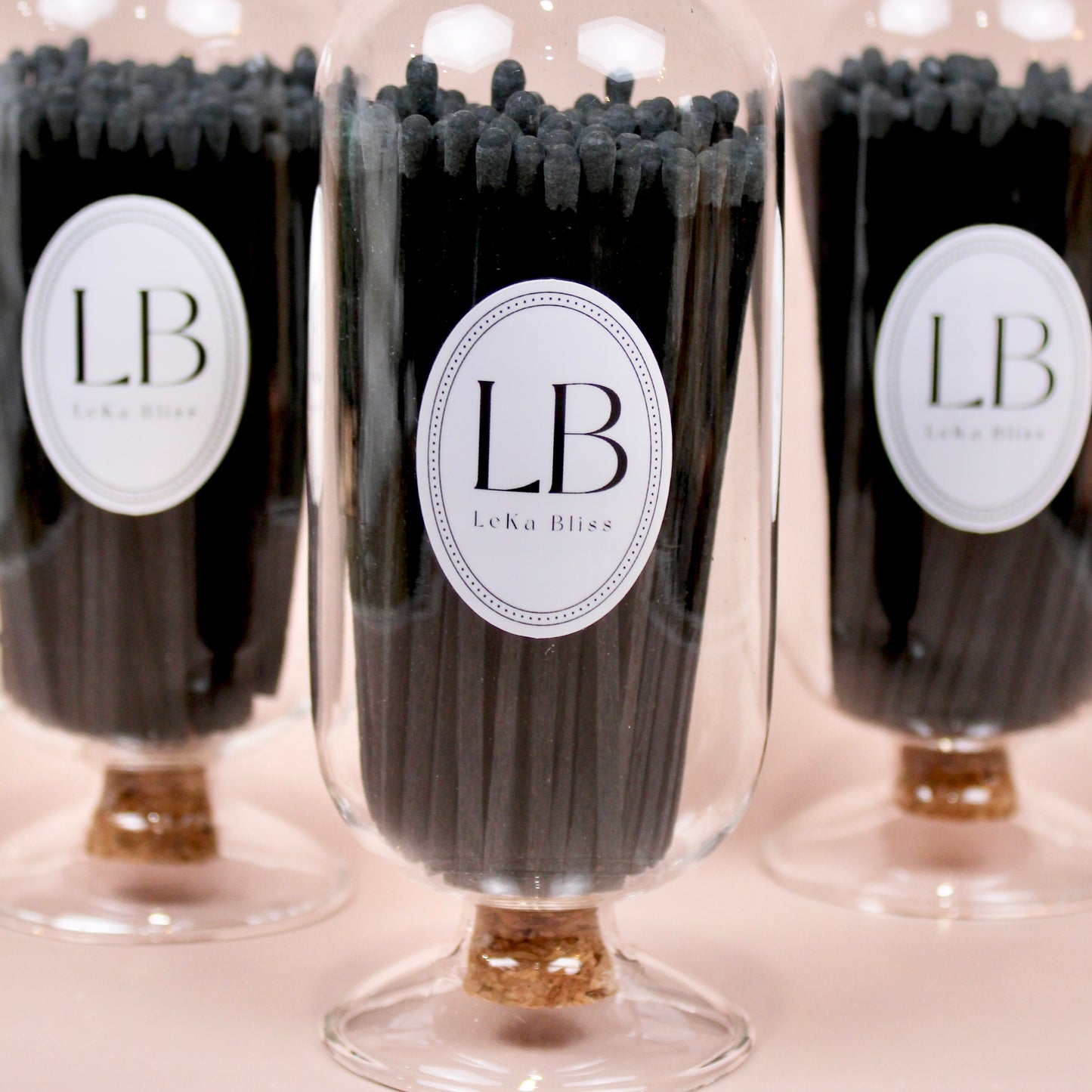 Glass Cloche Match Set | Multiple Color Options