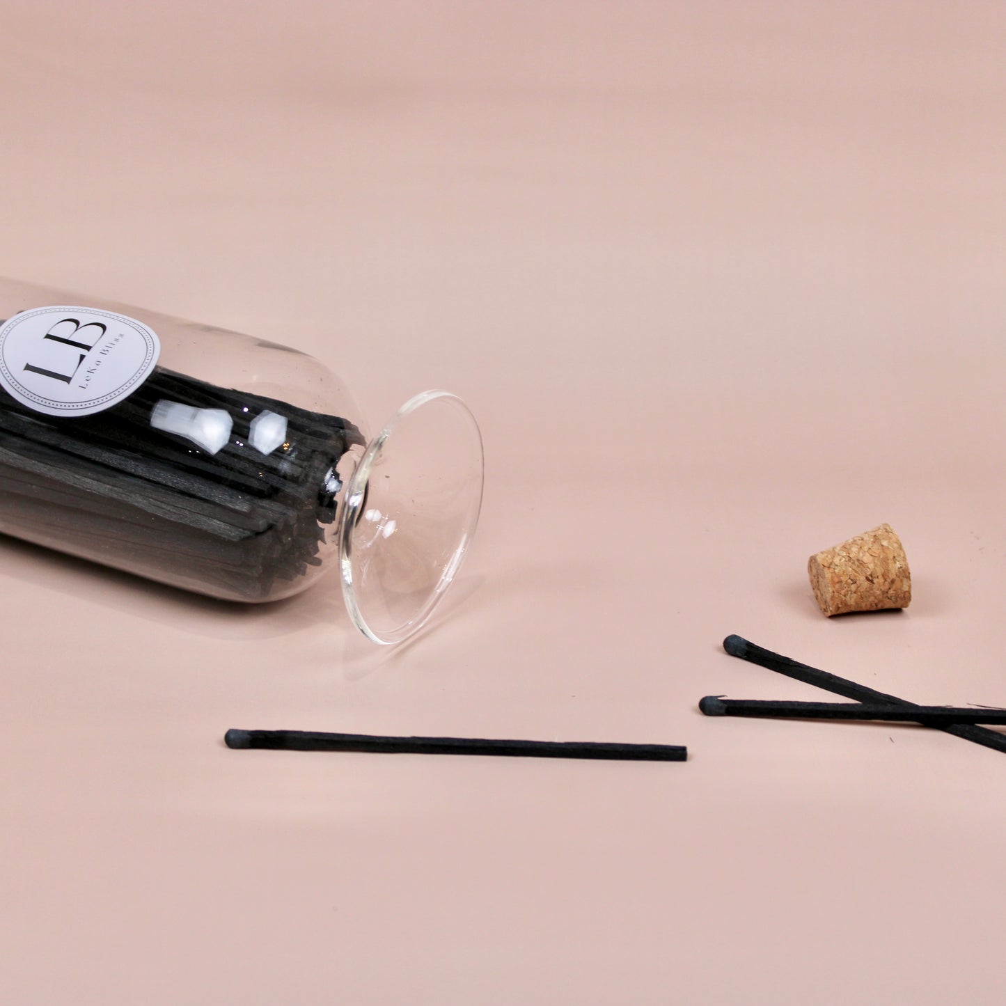 Glass Cloche Match Set | Multiple Color Options