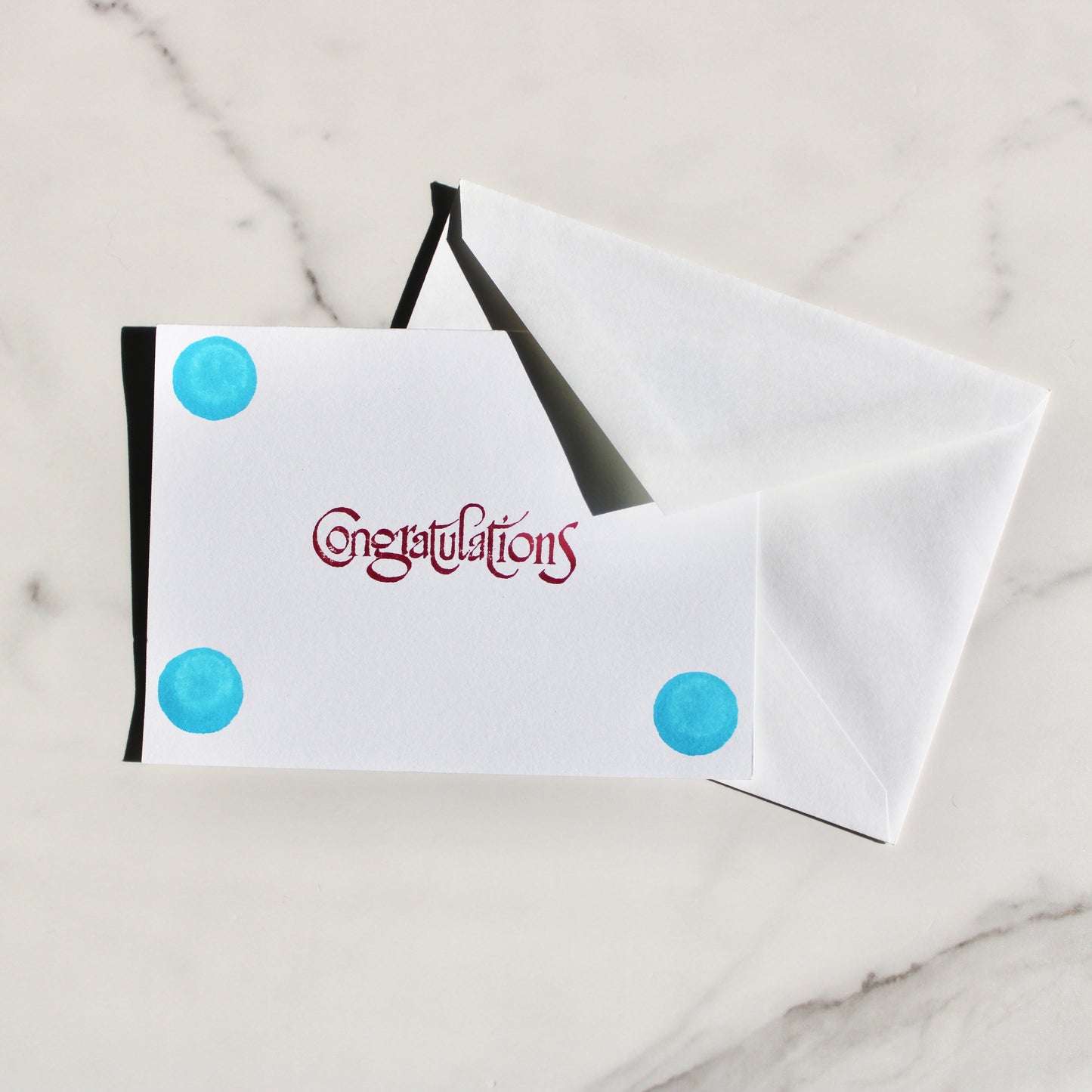 Congratulations Greeting Card + Envelope Set