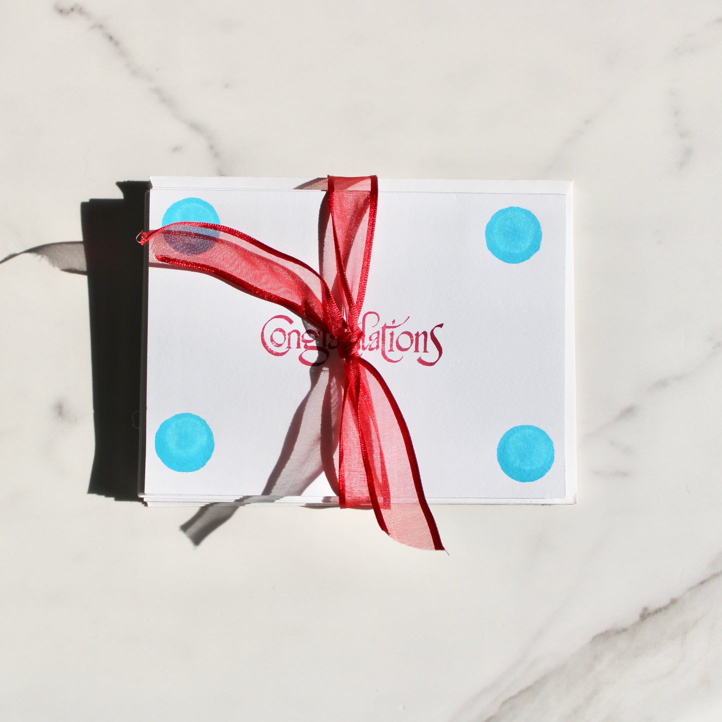 Congratulations Greeting Card + Envelope Set
