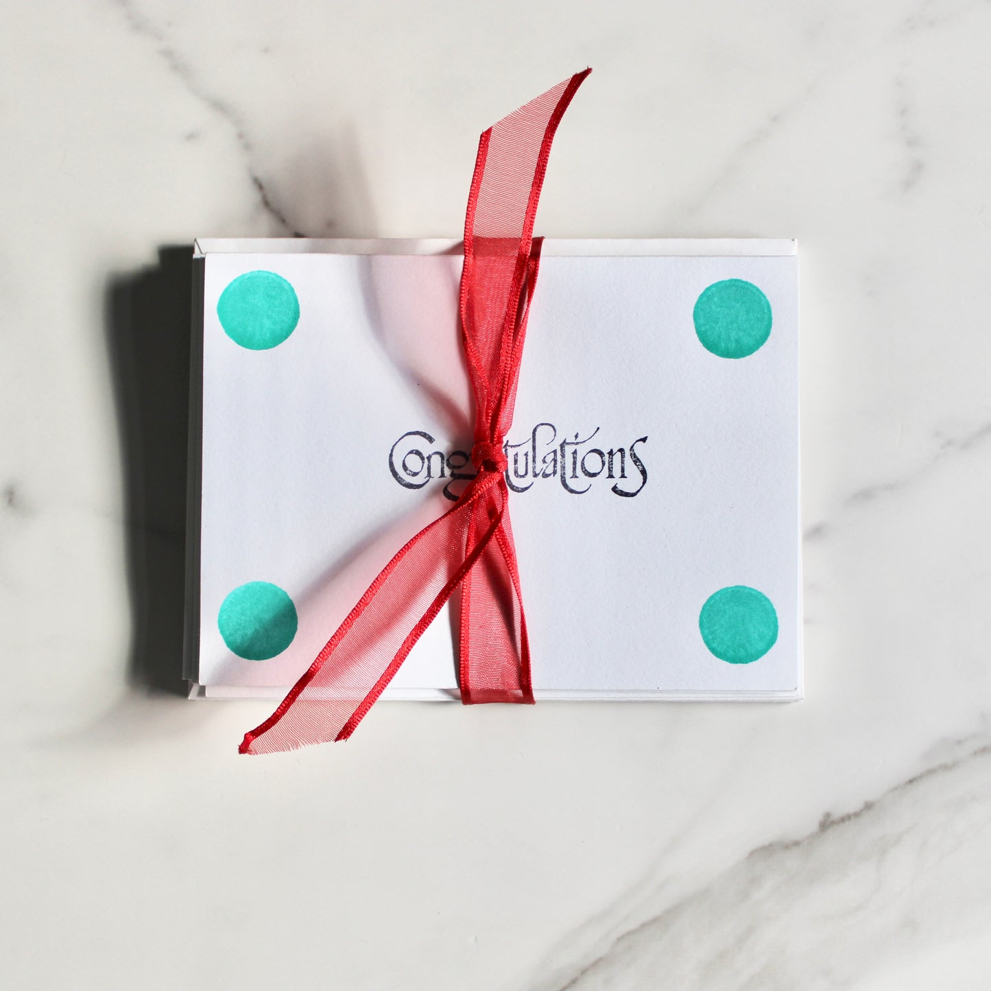 Congratulations Greeting Card + Envelope Set