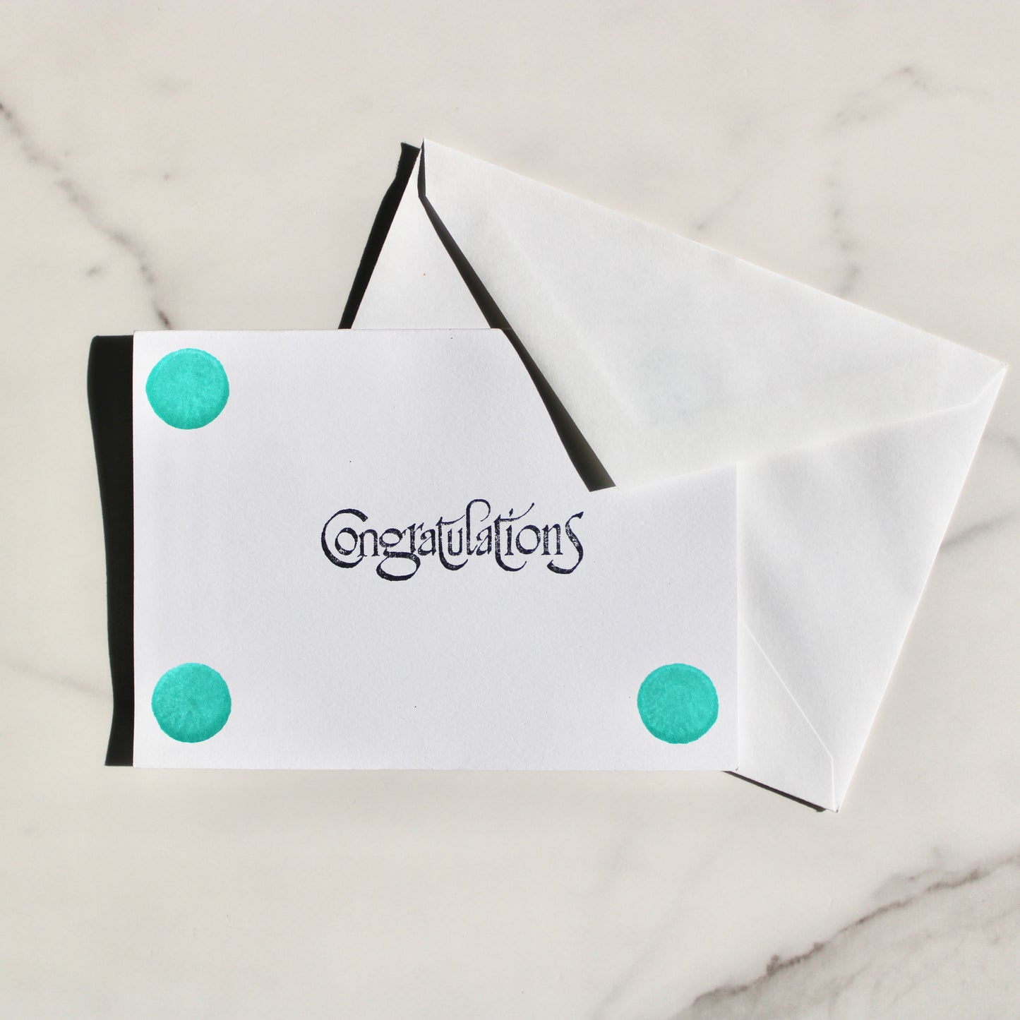 Congratulations Greeting Card + Envelope Set