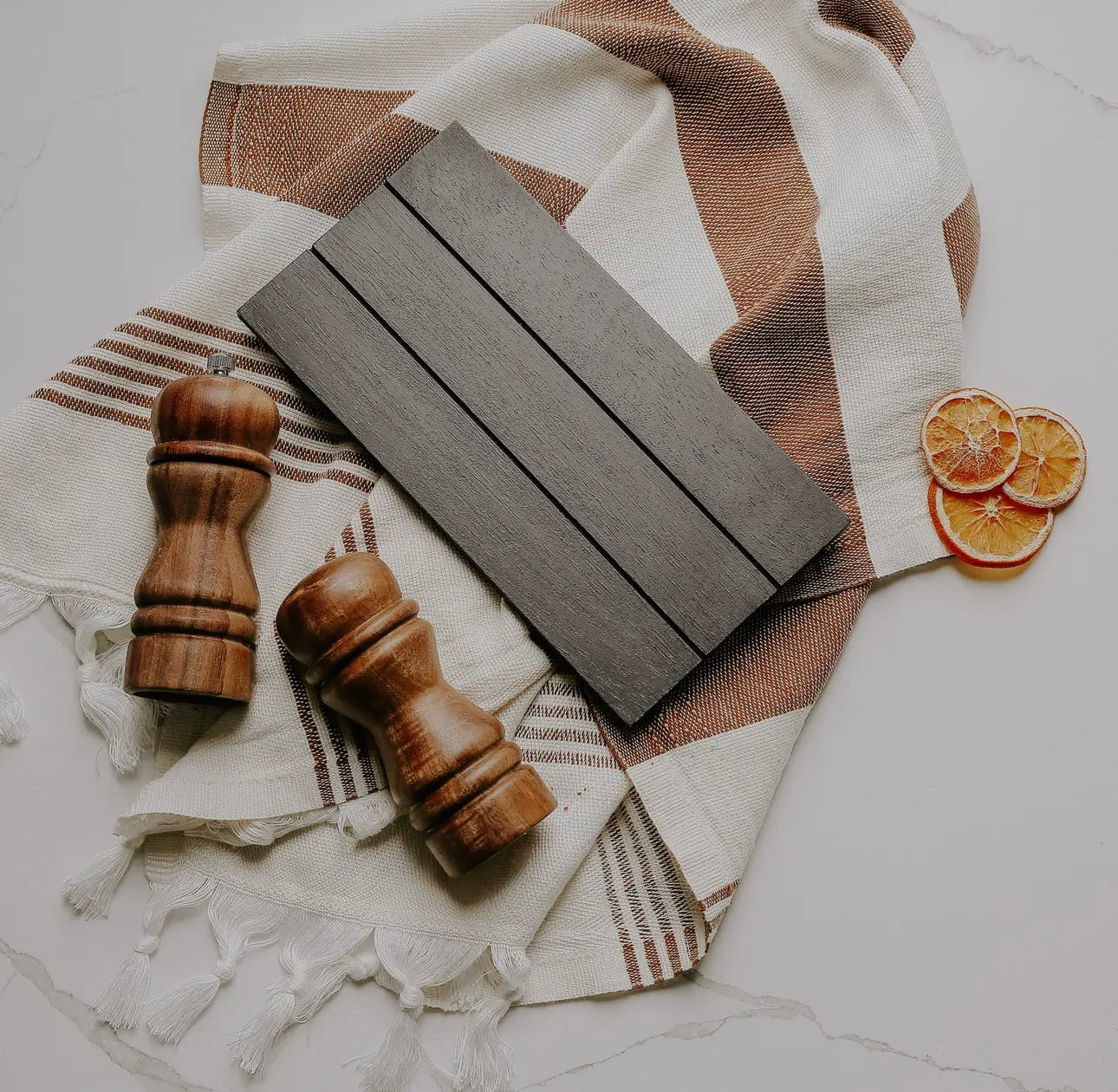 Rectangular Wood Tray | Black