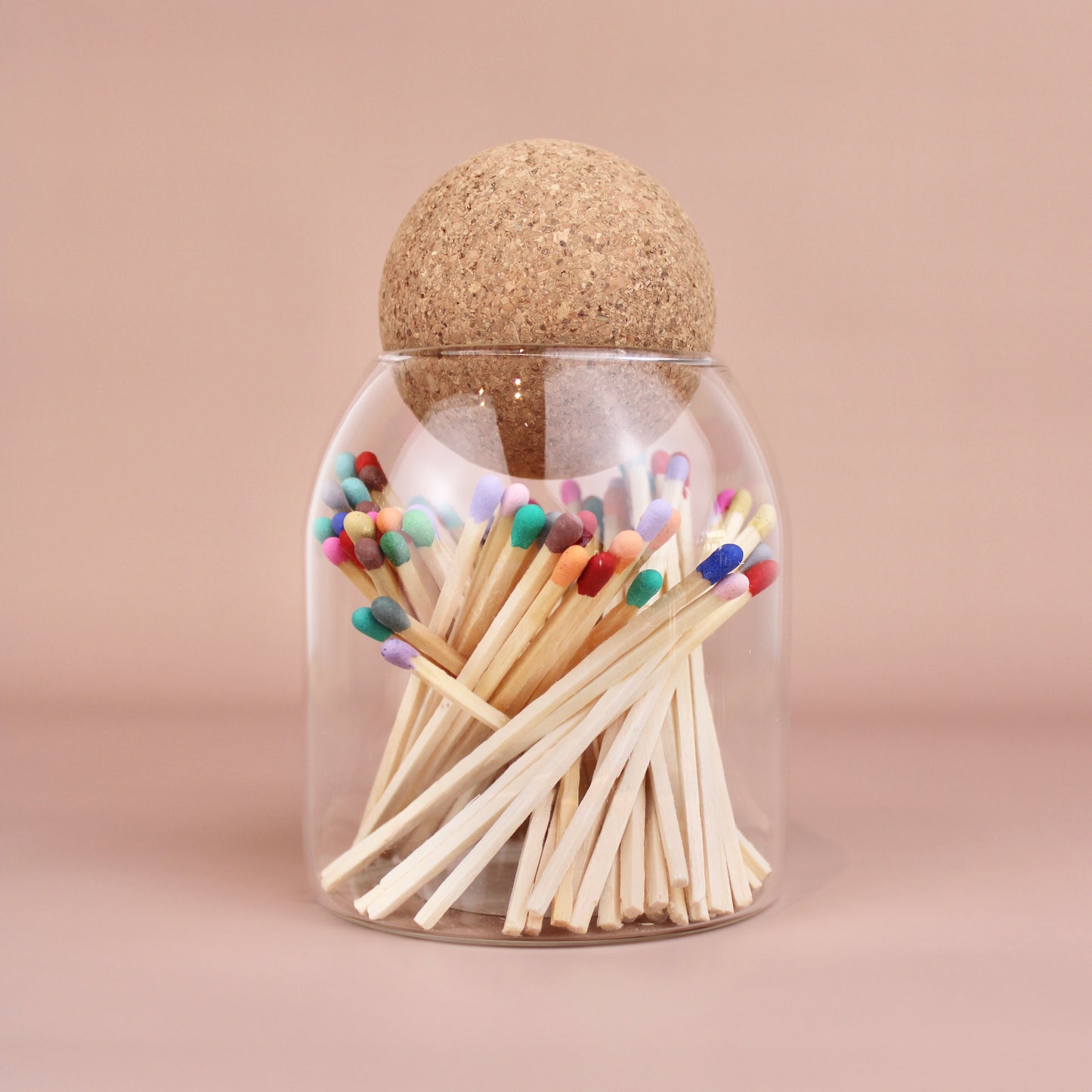 Large Glass Match Set | Multiple Color Options
