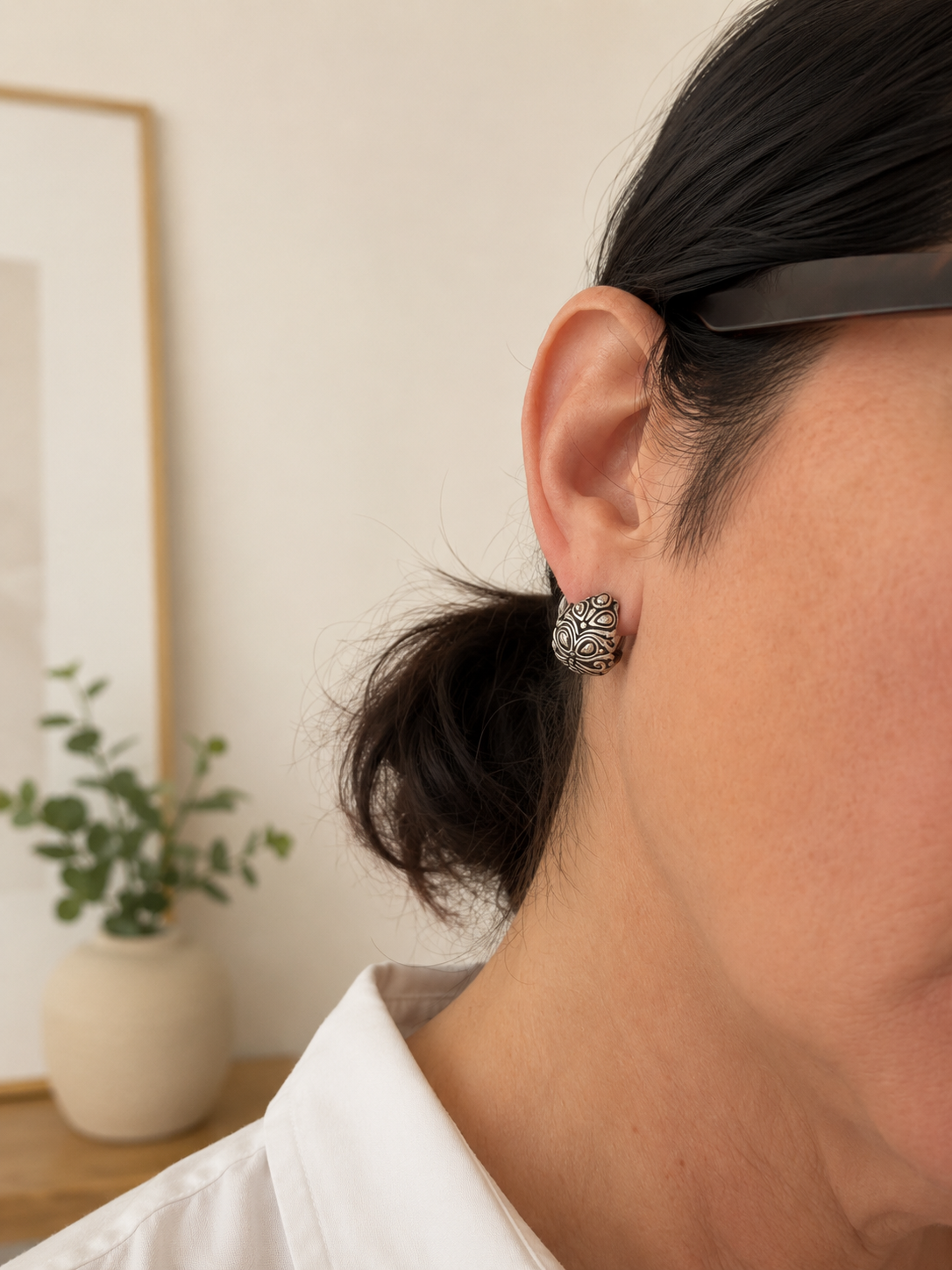 John Hardy Two-Tone Teardrop Earrings