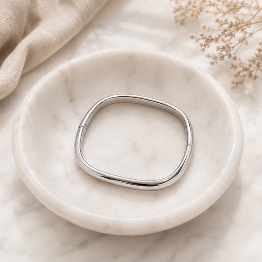 Silver Bangle Bracelet