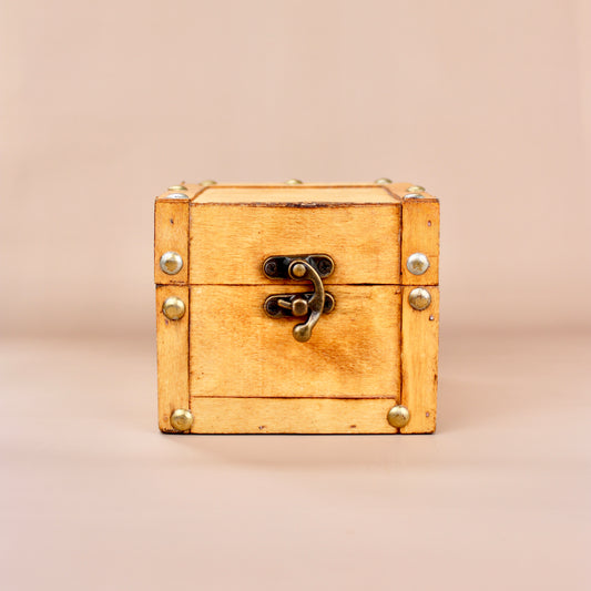 Decorative Wood Trinket Box