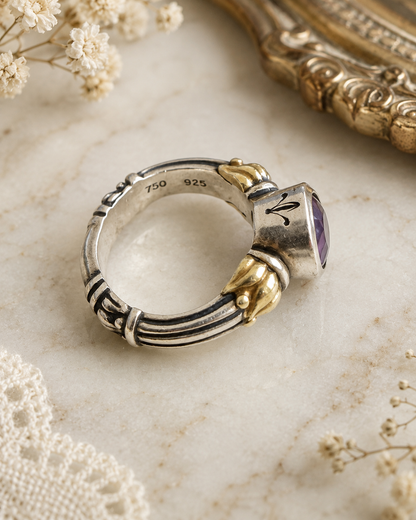 Lagos Arcadian Amethyst Ring