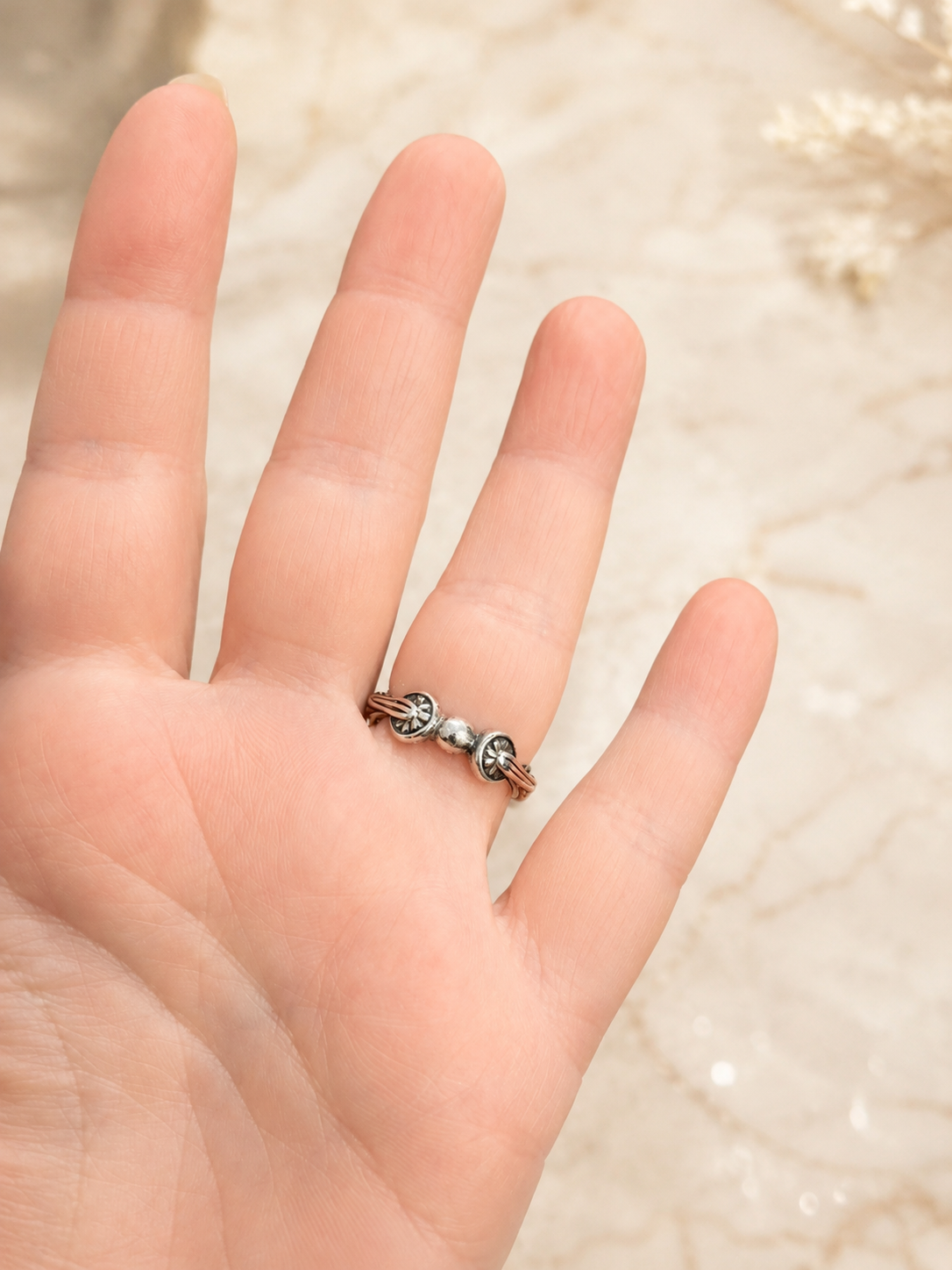 Lagos Caviar Garnet Ring