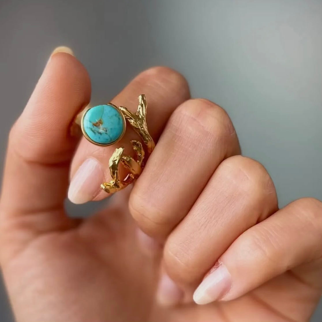 Arizona Turquoise Branch Ring