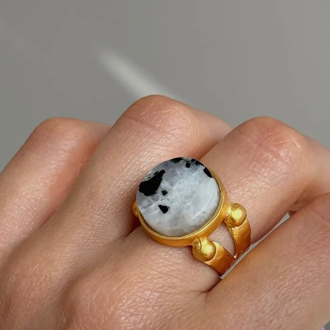 Joy Moonstone Ring