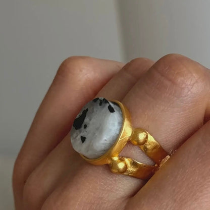 Joy Moonstone Ring