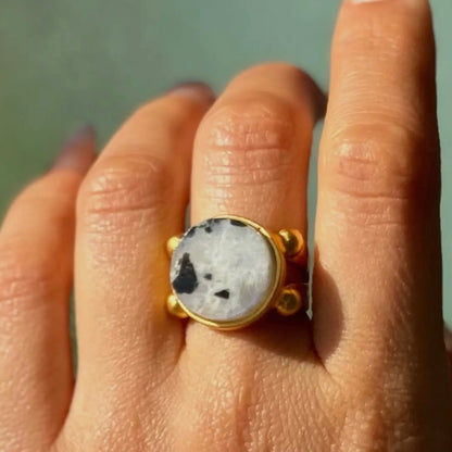 Joy Moonstone Ring