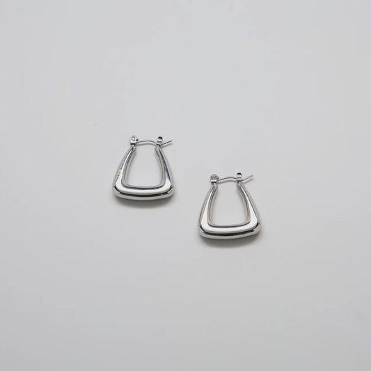 Triangle Hoop Earrings