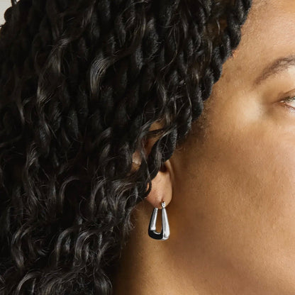 Triangle Hoop Earrings