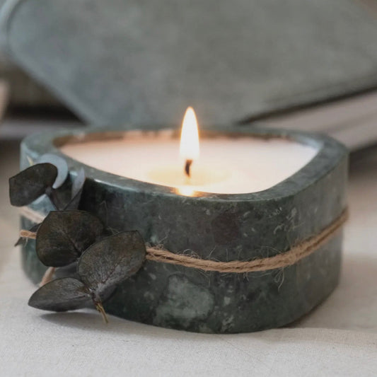 Palo Santo Marble Candle