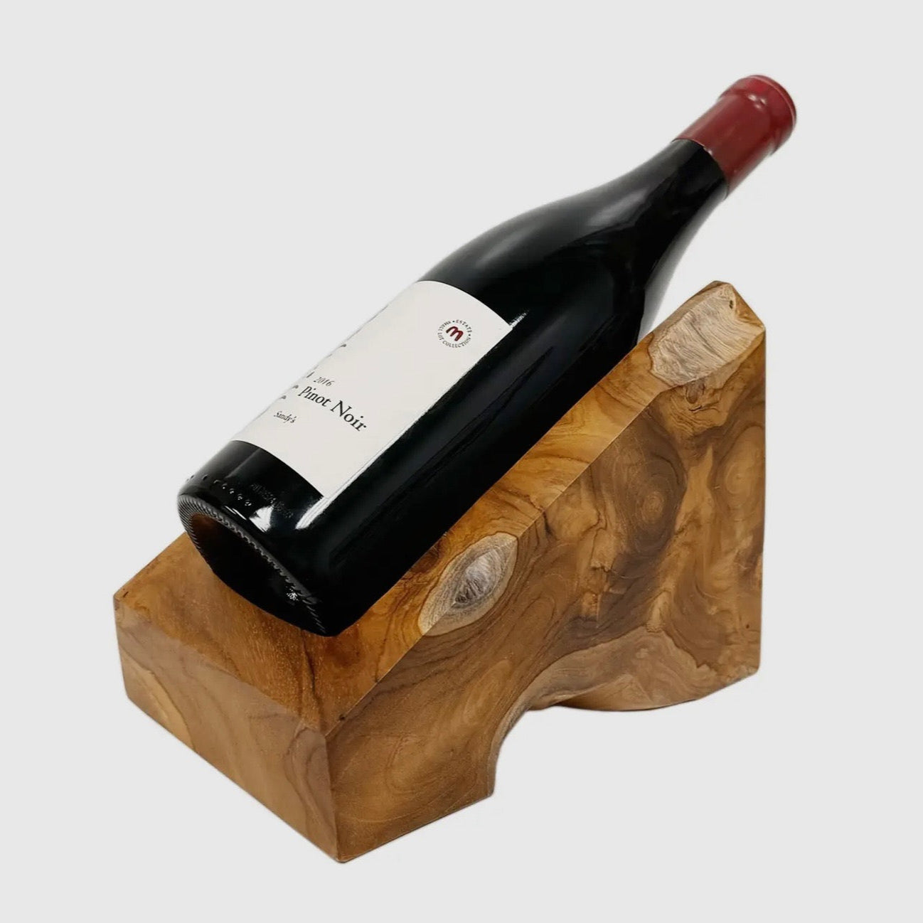 Teakwood Wine Bottle Holder