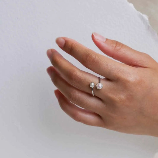 Wrap Around Pearl Ring