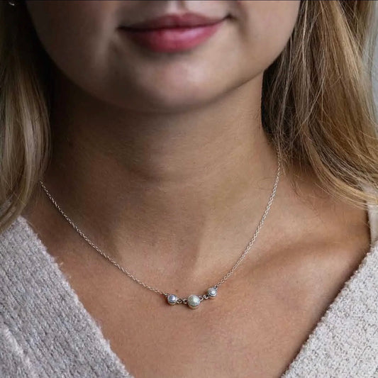 Pearl Festoon Necklace