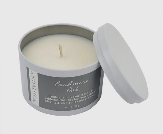 Cashmere Oak Candle