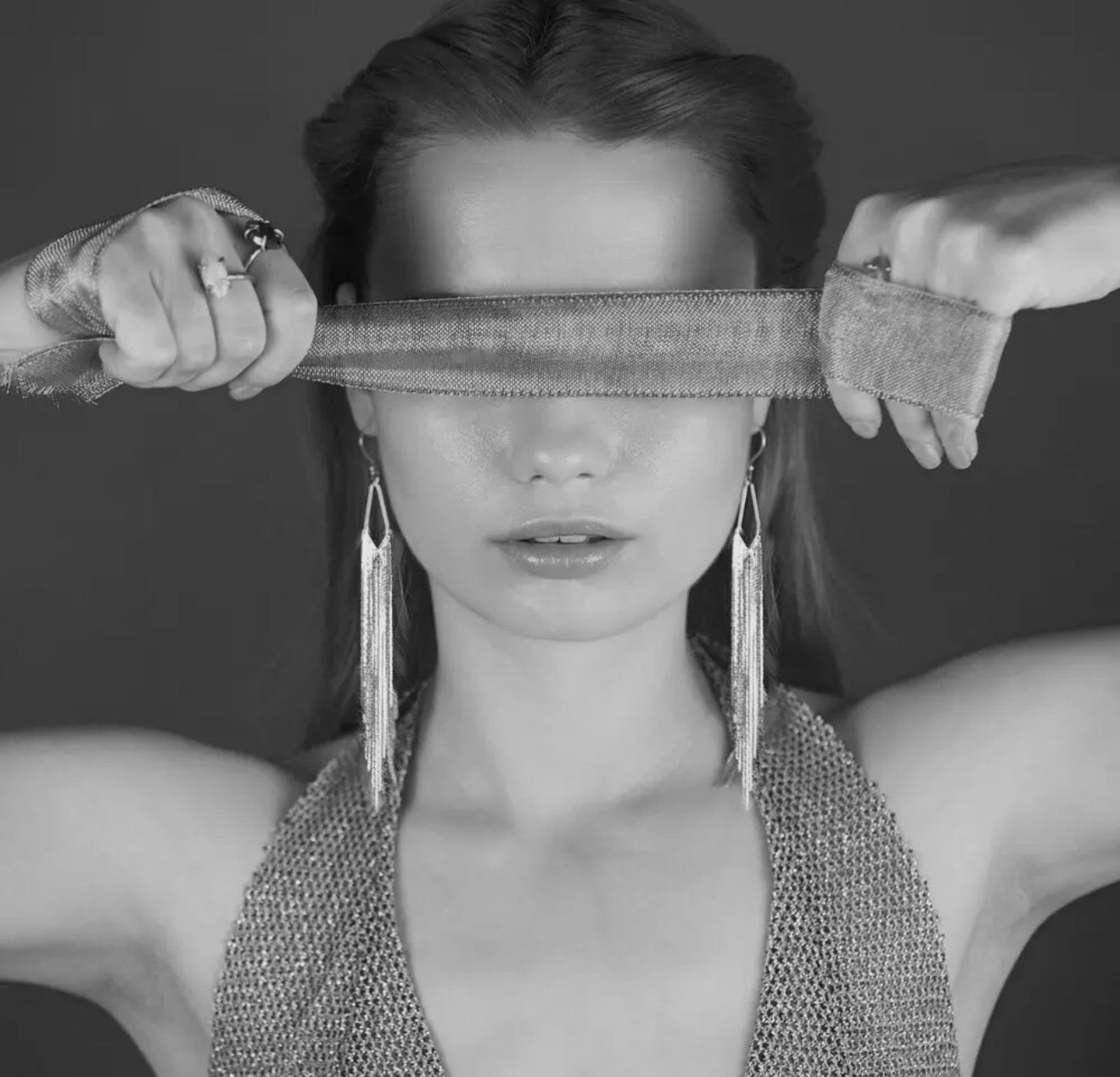 Shimmer Fringe Earrings