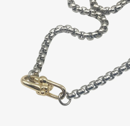 Mixed Metal Necklace