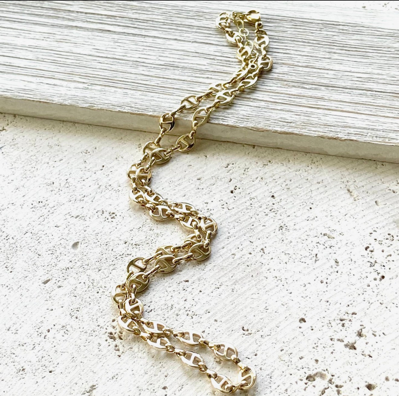Bean Chain Necklace
