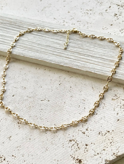 Bean Chain Necklace