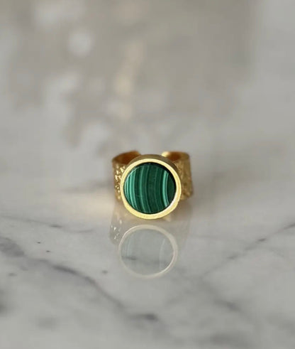 Sorrento Malachite Ring