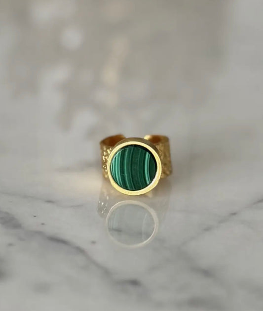 Sorrento Malachite Ring