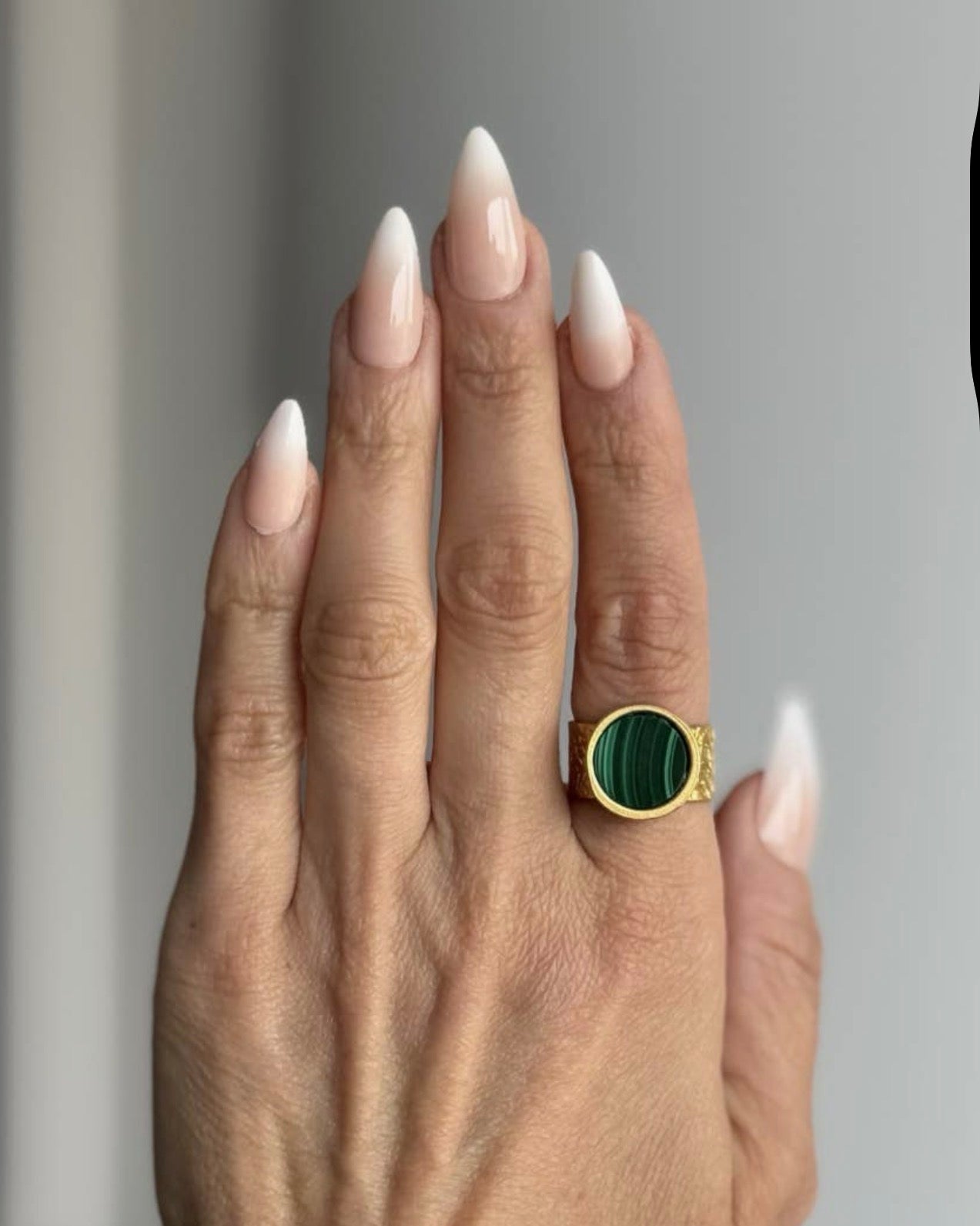 Sorrento Malachite Ring