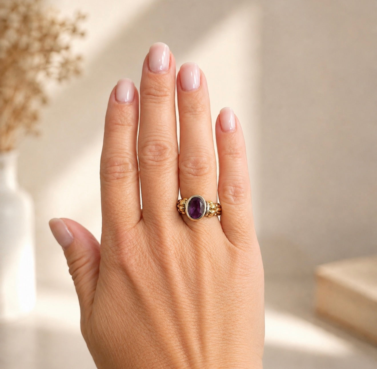 Lagos Arcadian Amethyst Ring