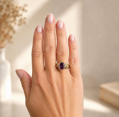 Lagos Arcadian Amethyst Ring