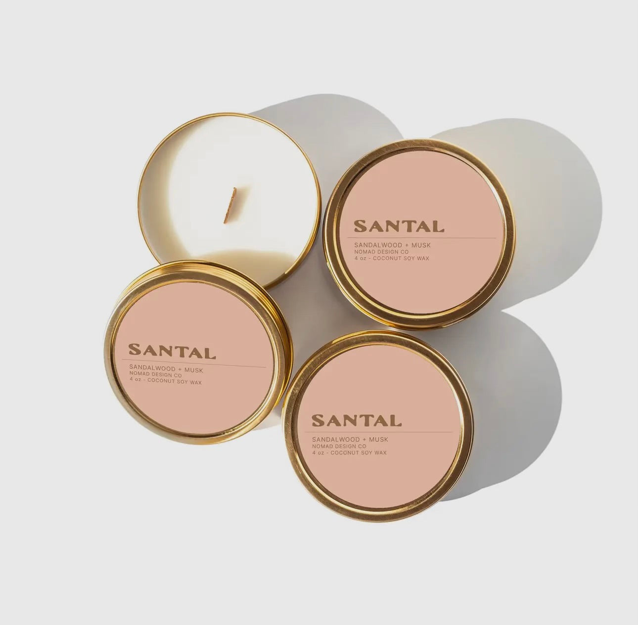 Travel Tin Candle | Santal