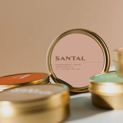 Travel Tin Candle | Santal