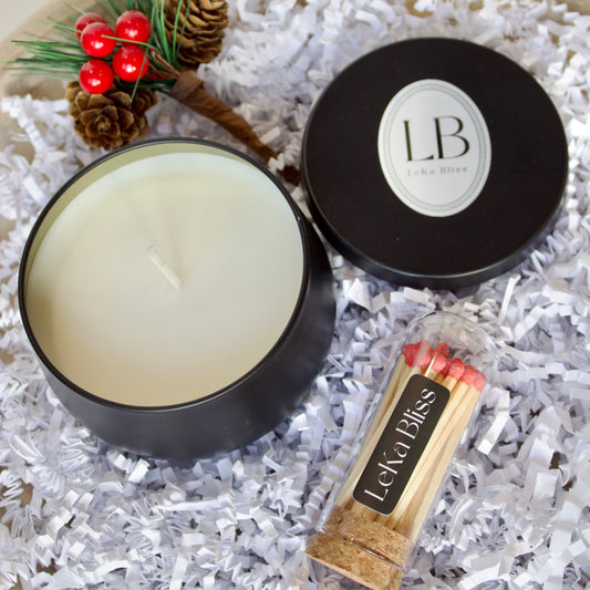 Candle Light Holiday Gift Set