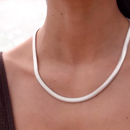 Tanit Silver Choker